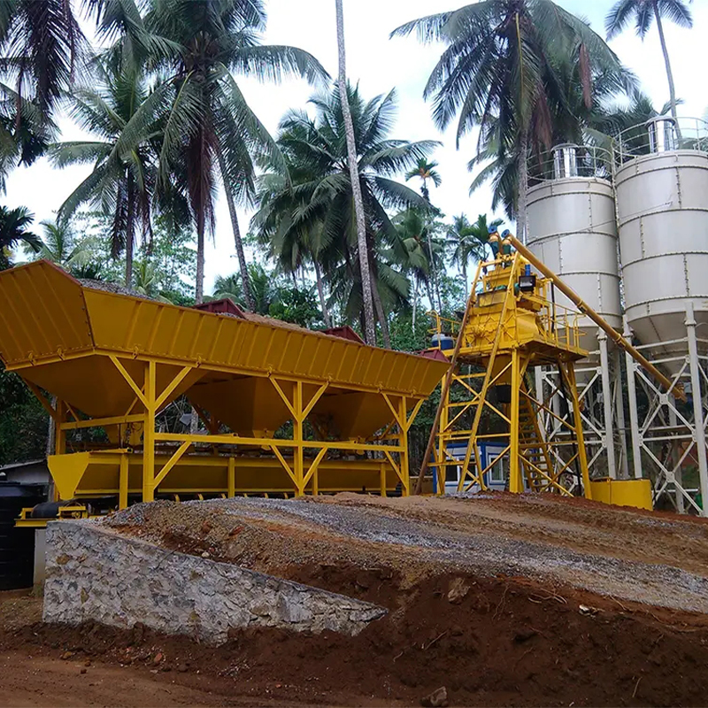 Skip Hoist Concrete Batching Plant