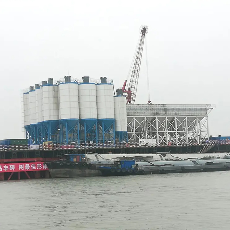 Water Platform Concrete Batching Plant