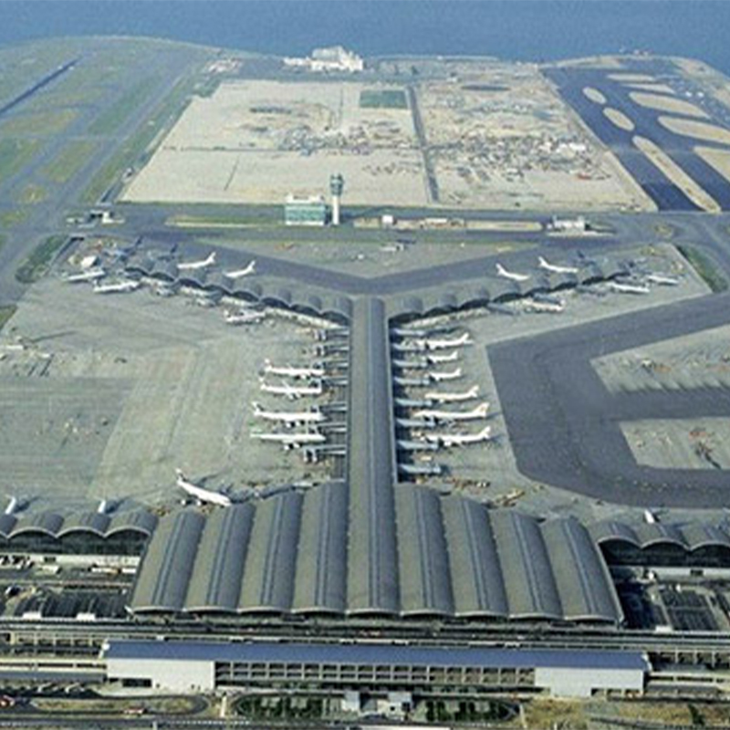 Zibo jixiang’s first domestic DCM deep cement mixing plant was put into use at the new airport in Hong Kong